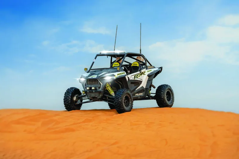 Polaris RZR XP 1000 two-seat dune buggy for rent in Dubai